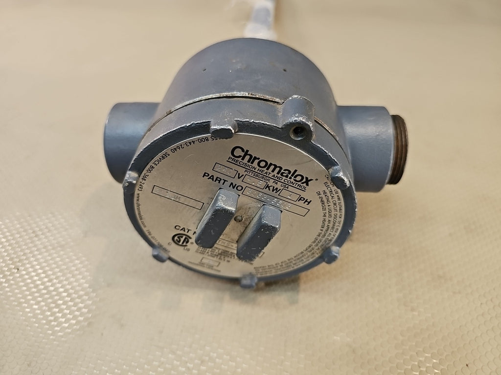CHROMALOX Immersion Heater ARTMS-45E2TH CSA Class I Div 1 Groups B c d 250 $1400