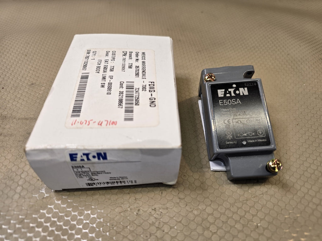 Eaton Cutler-Hammer E50SA Limit Switch Body Only