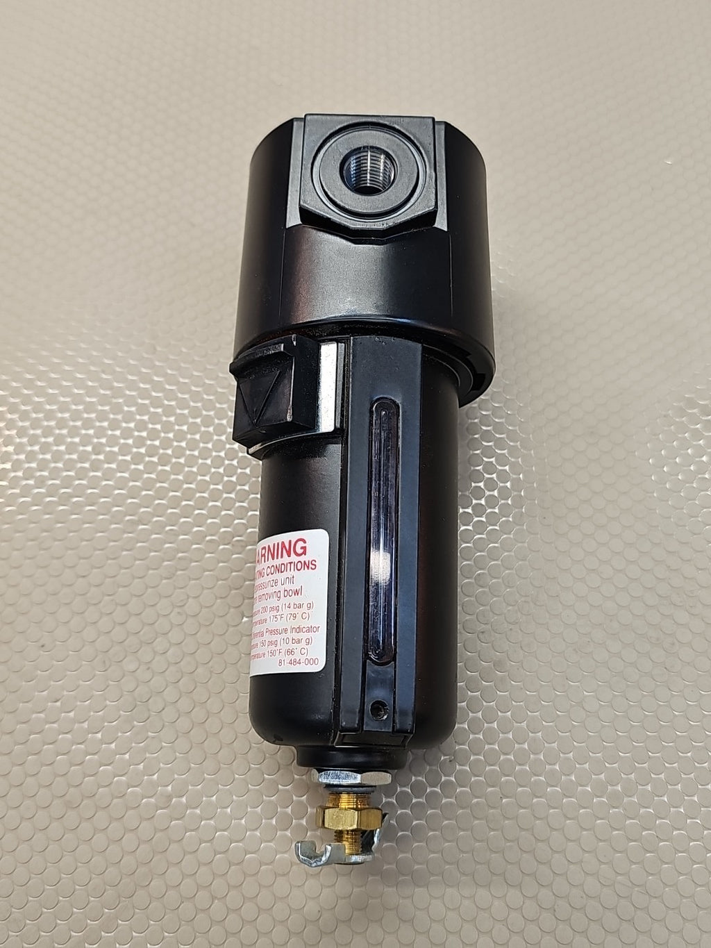 Wilkerson F30-06-G00 Compressed Air Filter, 5 Micron, 200 Psi, 3/4"