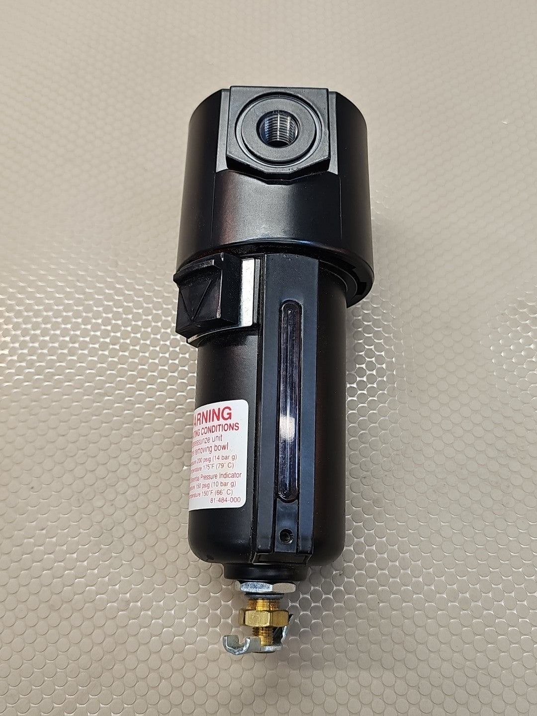 Wilkerson F30-06-G00 Compressed Air Filter, 5 Micron, 200 Psi, 3/4"
