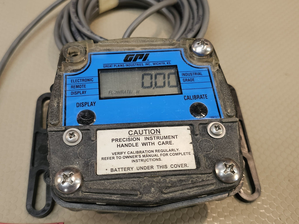 GPI GG500-MLocal Mount Display Liquid Chemical meter device *works*