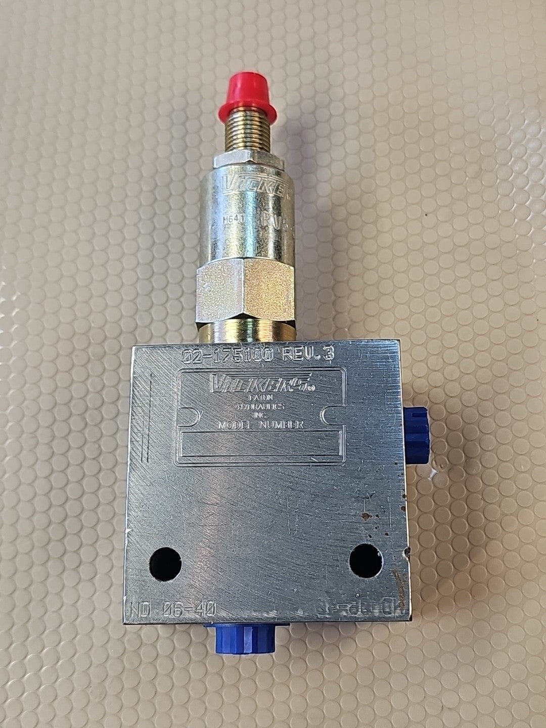 Vickers Genuine RV5-10-S-0-50/ Relief Valve W/Vickers Steel Housing 02-175100 