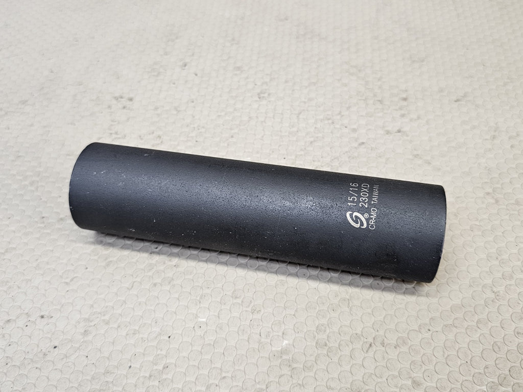 Grey Pneumatic 1/2" Drive Extra-Deep Socket 6pt 2040XD NEW UNUSED 15/16