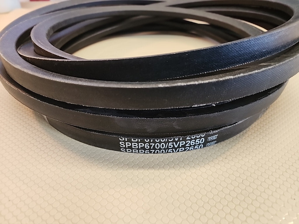 Gates Predator SPBP6700/5VP2650 PowerBand V-Belt 5-Rib 6700mm Length $600 MSRP