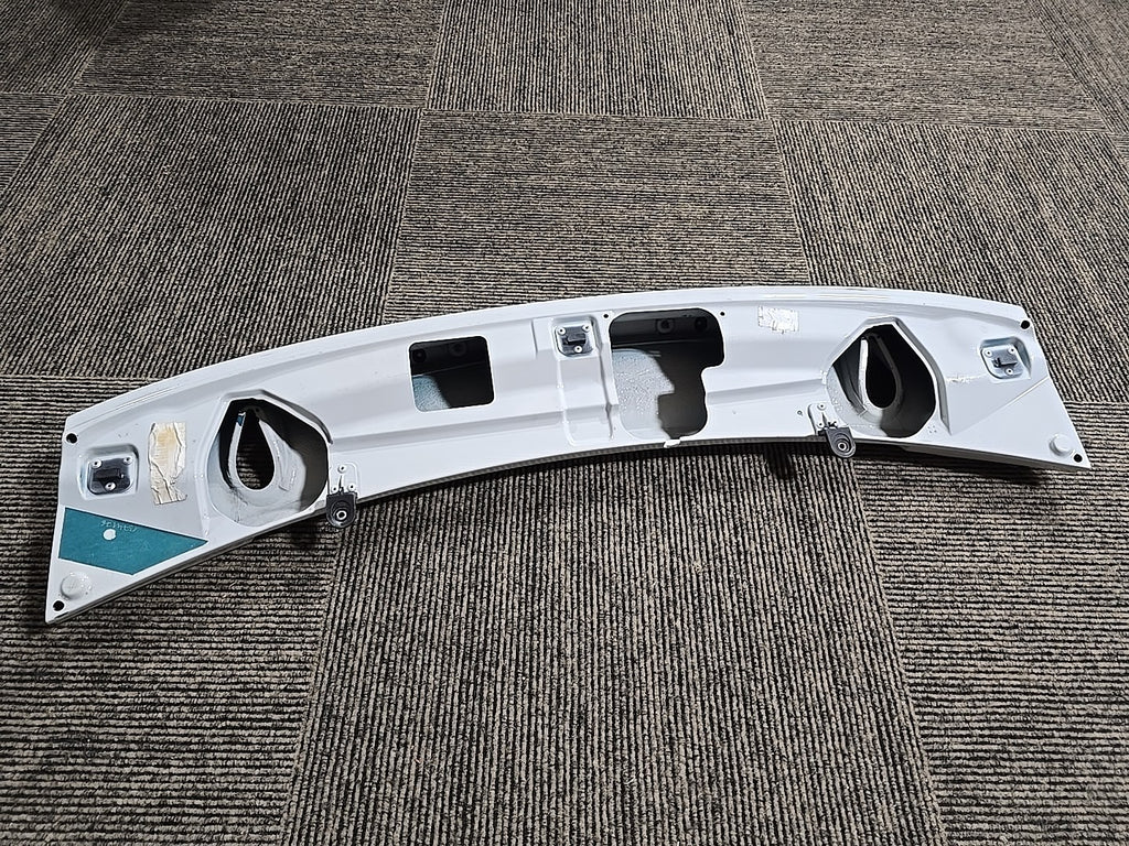 Porsche 911 991 TURBO S OEM SPOILER White Rear Deck Lid Genuine OEM 99150404314