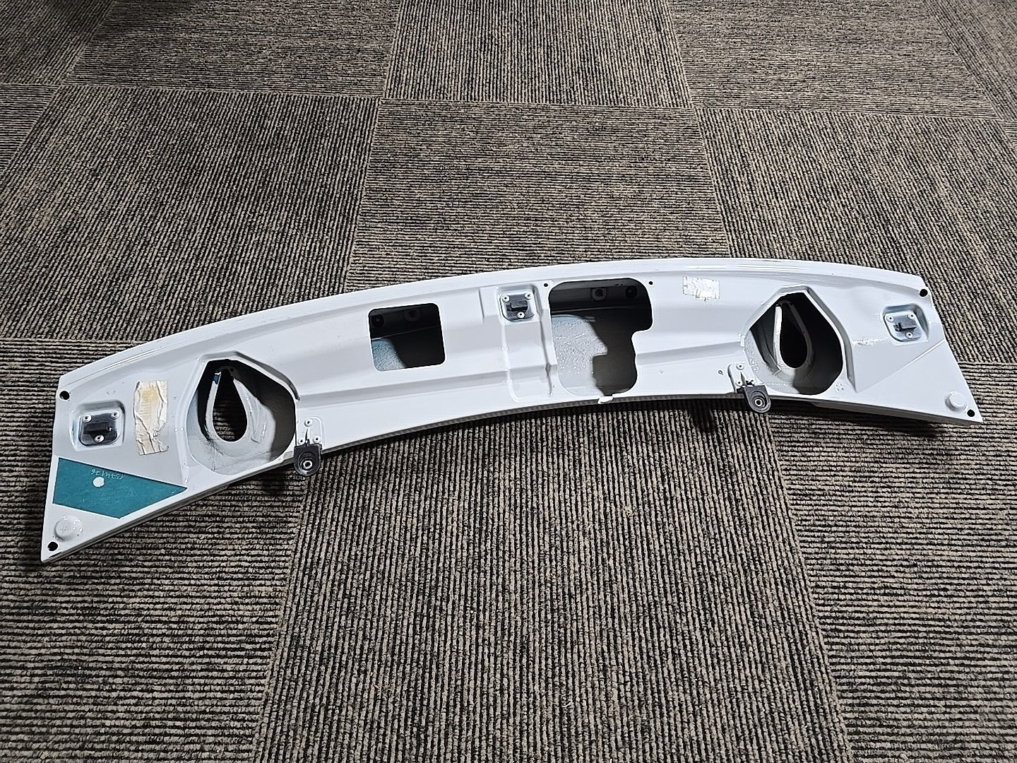 Porsche 911 991 TURBO S OEM SPOILER White Rear Deck Lid Genuine OEM 99150404314