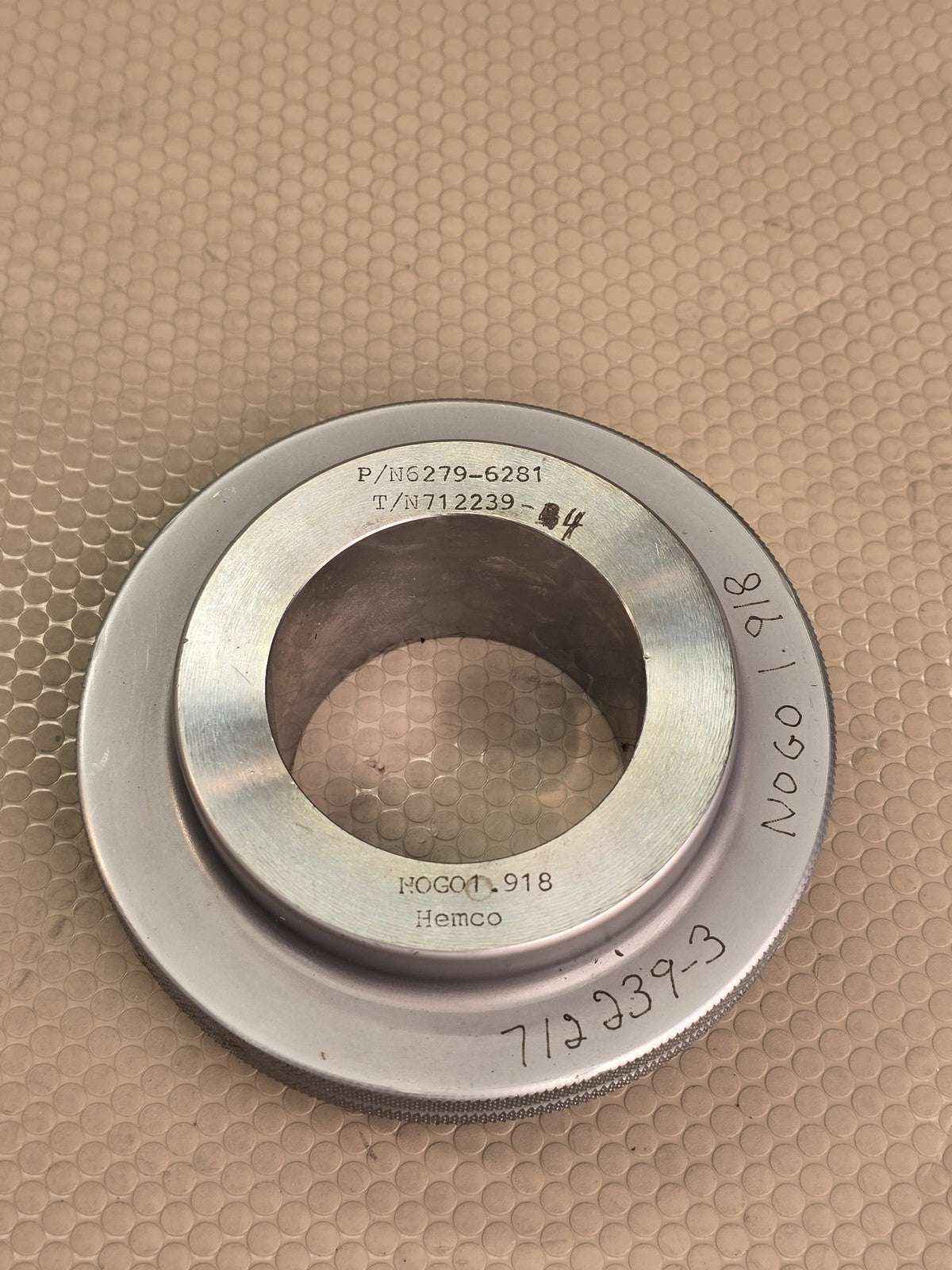 Hemco N6279-6281 1.918" Go/No-Go Bore Ring Gauge Set POGO NOGO Inspection Tool