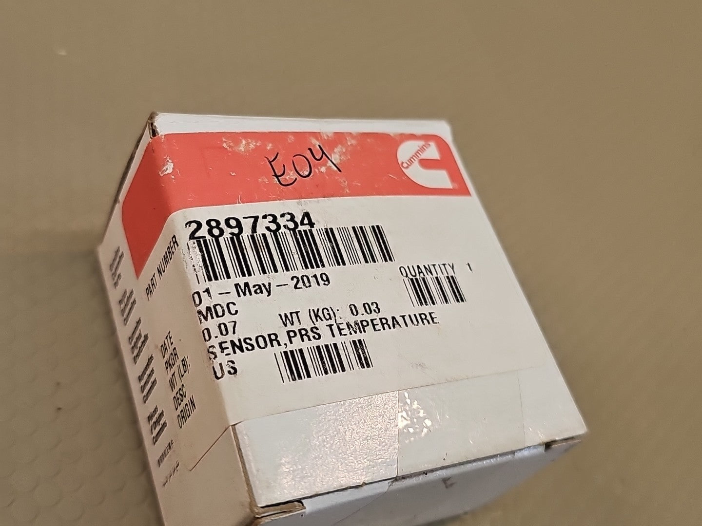 New OEM Genuine Cummins Pressure Temperature Sensor 5698456 2897334