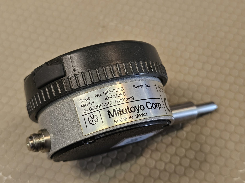 Mitutoyo 543-276B Digitmatic Indicator ID-C - Lug Back -  0-1"