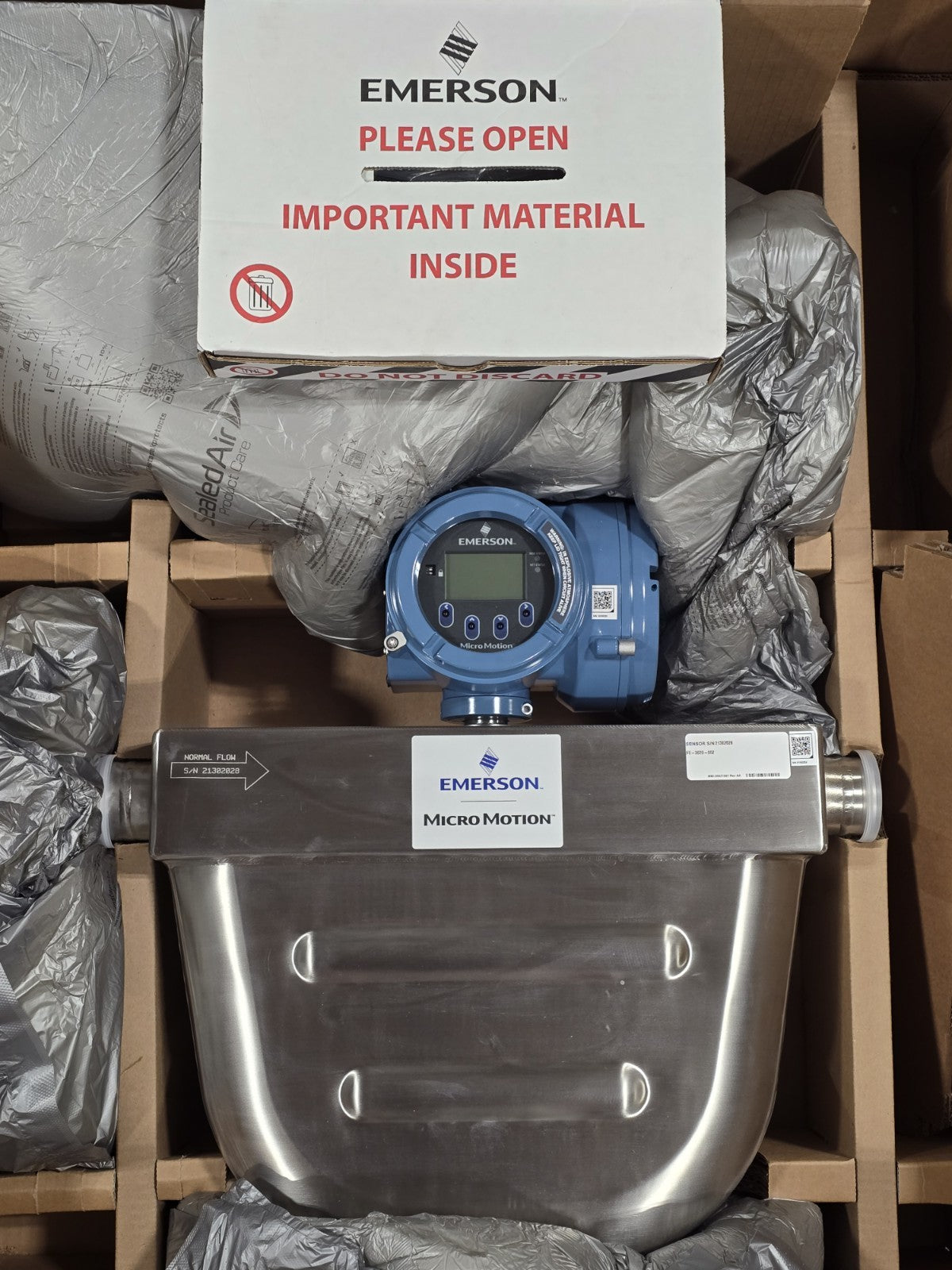 ​Emerson Micro Motion Elite H200 Coriolis Flow Meter w/ 5700 Transmitter 2" 2023