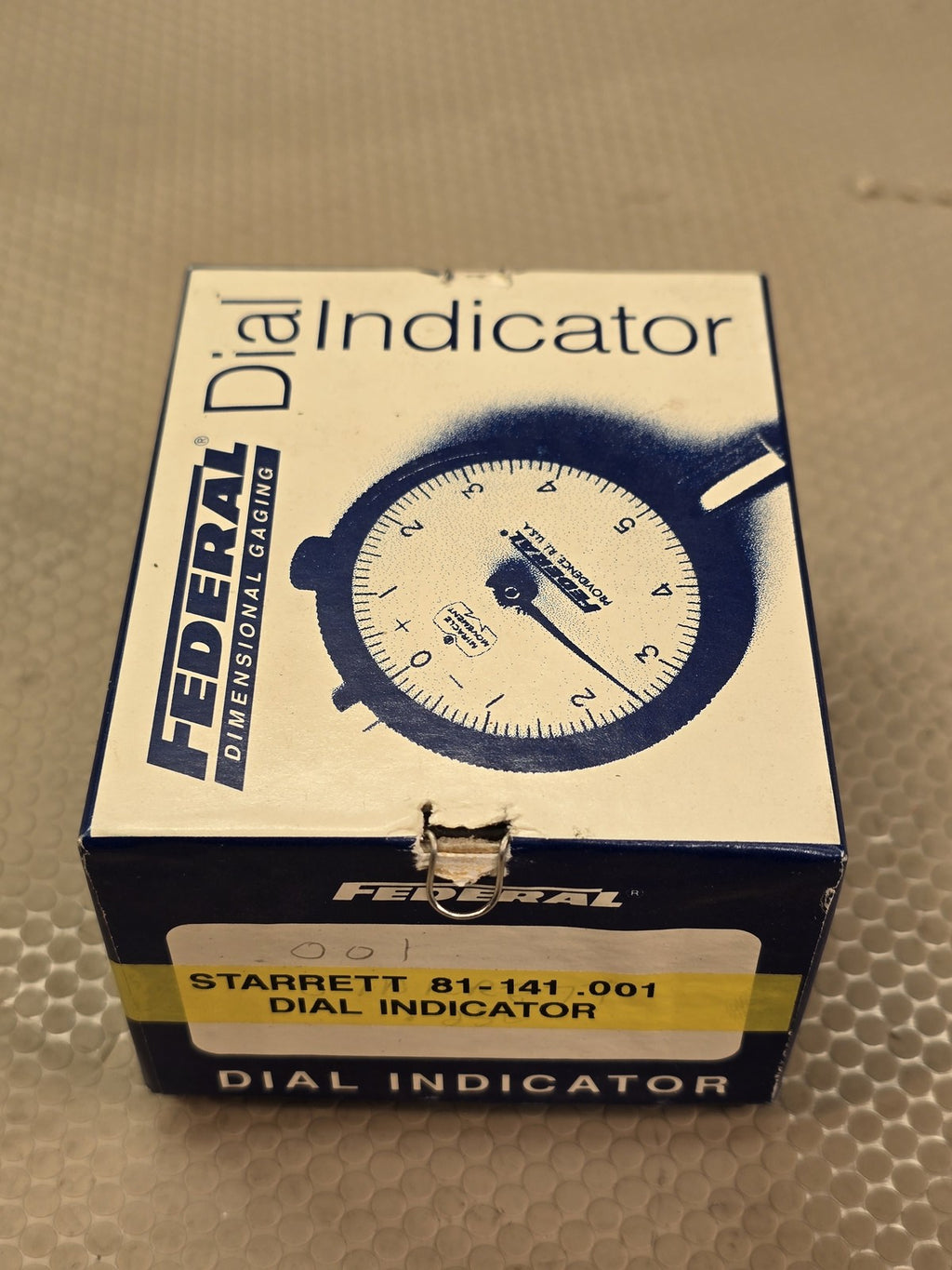 Starrett 81-141 Dial Indicator .250" Range .001" Graduations USA