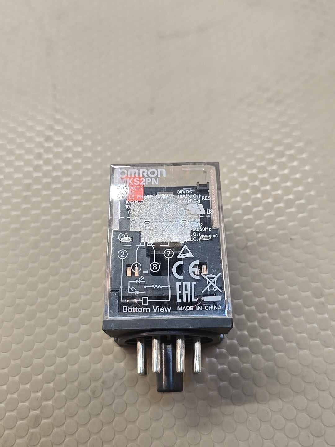 OMRON MKS2PN-24VDC Power Relay 8Pin 10A