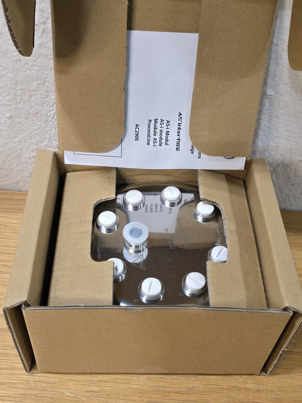 IFM AC2900 AS-Interface ProcessLine I/O Module 8 SB IP69K New