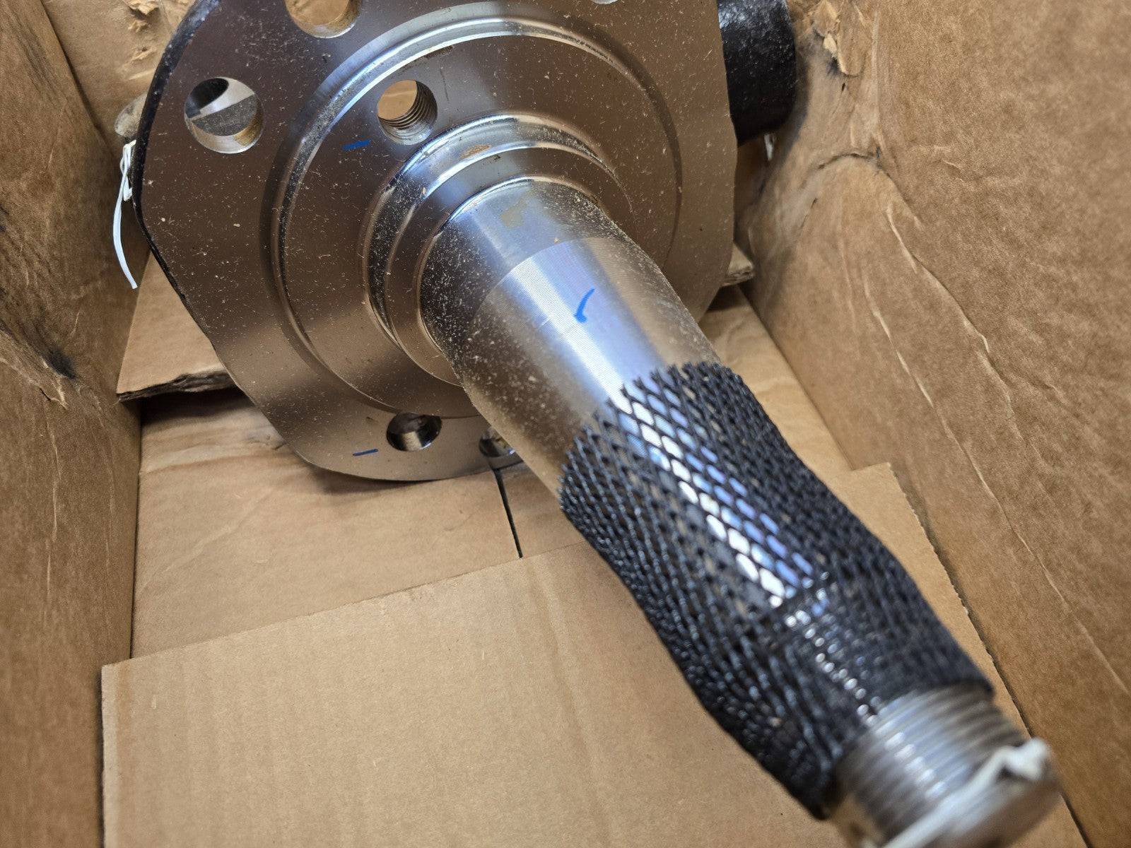 NEW! ROCKWELL MERITOR A3111L4588 OEM GENUINE STEERING KNUCKLE SPINDLE FRONT AXLE