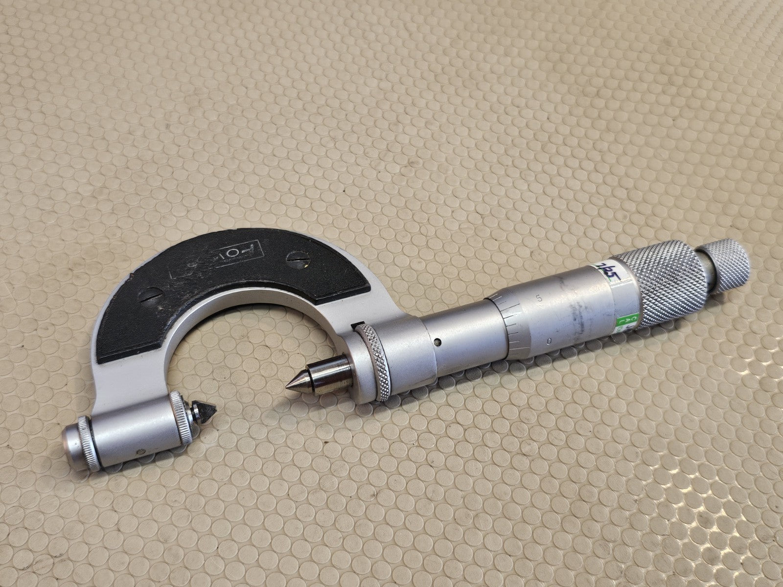 Fowler mechanical outside micrometer set Point micrometer  0-1 inch