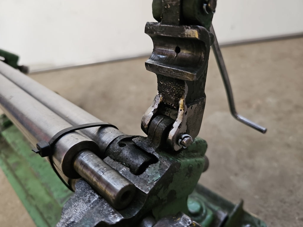 Peck Stow Wilcox Sheet Metal Roller Bender Pexto Gauge Capacity 16" Bench 0350A