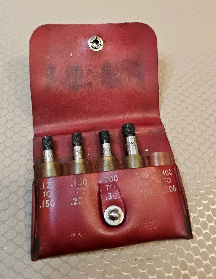 STARRETT No.S830 F SMALL HOLE GAGE SET  MACHINIST TOOLMAKER INSPECTION SET
