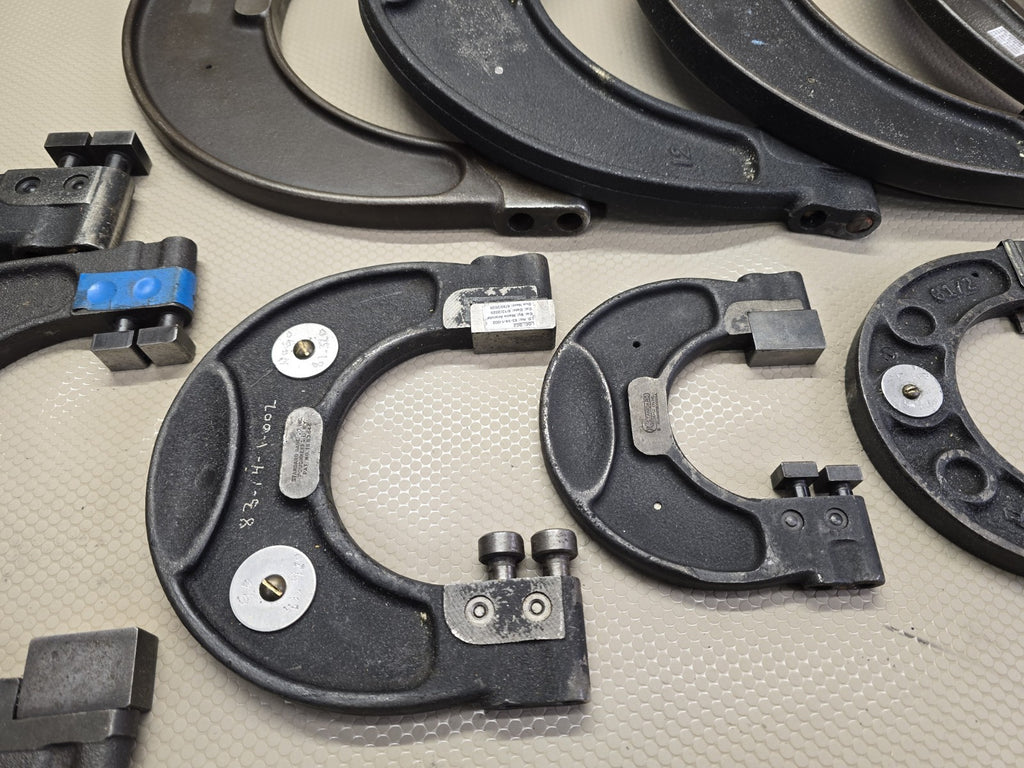 Lot of 16+ Go No-Go Snap Gauges Standard Gage  Reef Large Sizes *Calibrated*