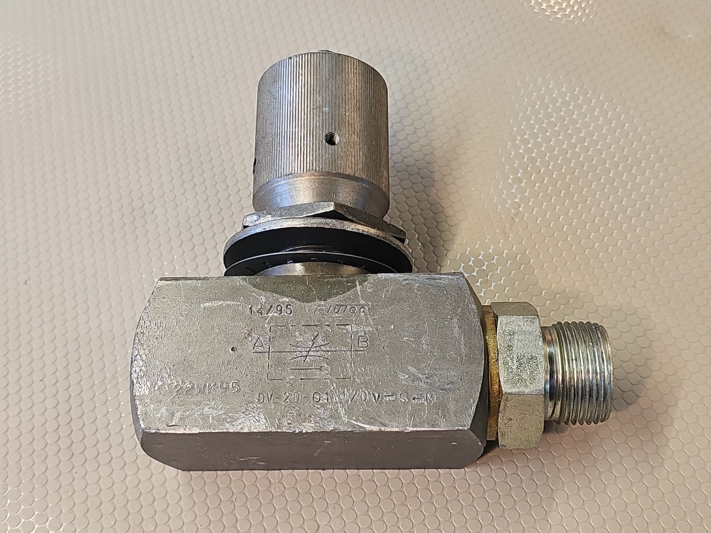 Flutec DV-20-01.1/0 Hydraulic Flow Control Valve 