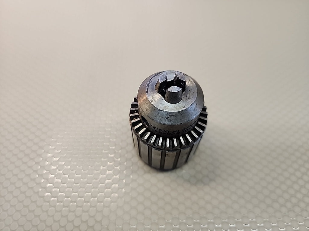 Jacobs  2BA Plain Bearing Chuck Cap 0-3/8 Mt. 3/8-24 Thd. , vintage gently used