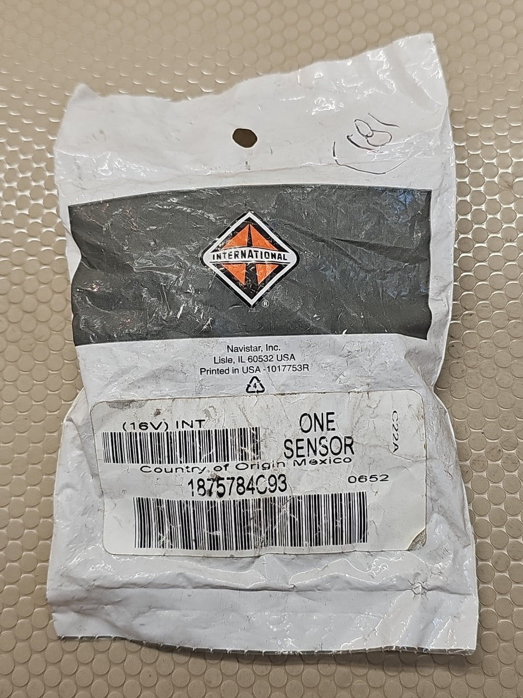 OEM Navistar INTERNATIONAL ICP SENSOR FUEL PRESS SENSOR INTER MAX 1875784C93