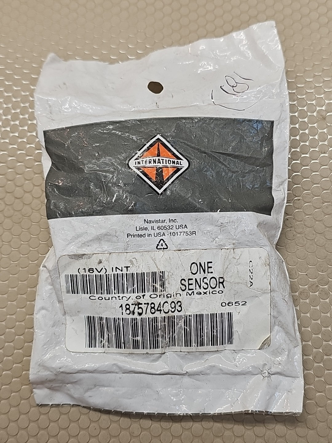 OEM Navistar INTERNATIONAL ICP SENSOR FUEL PRESS SENSOR INTER MAX 1875784C93