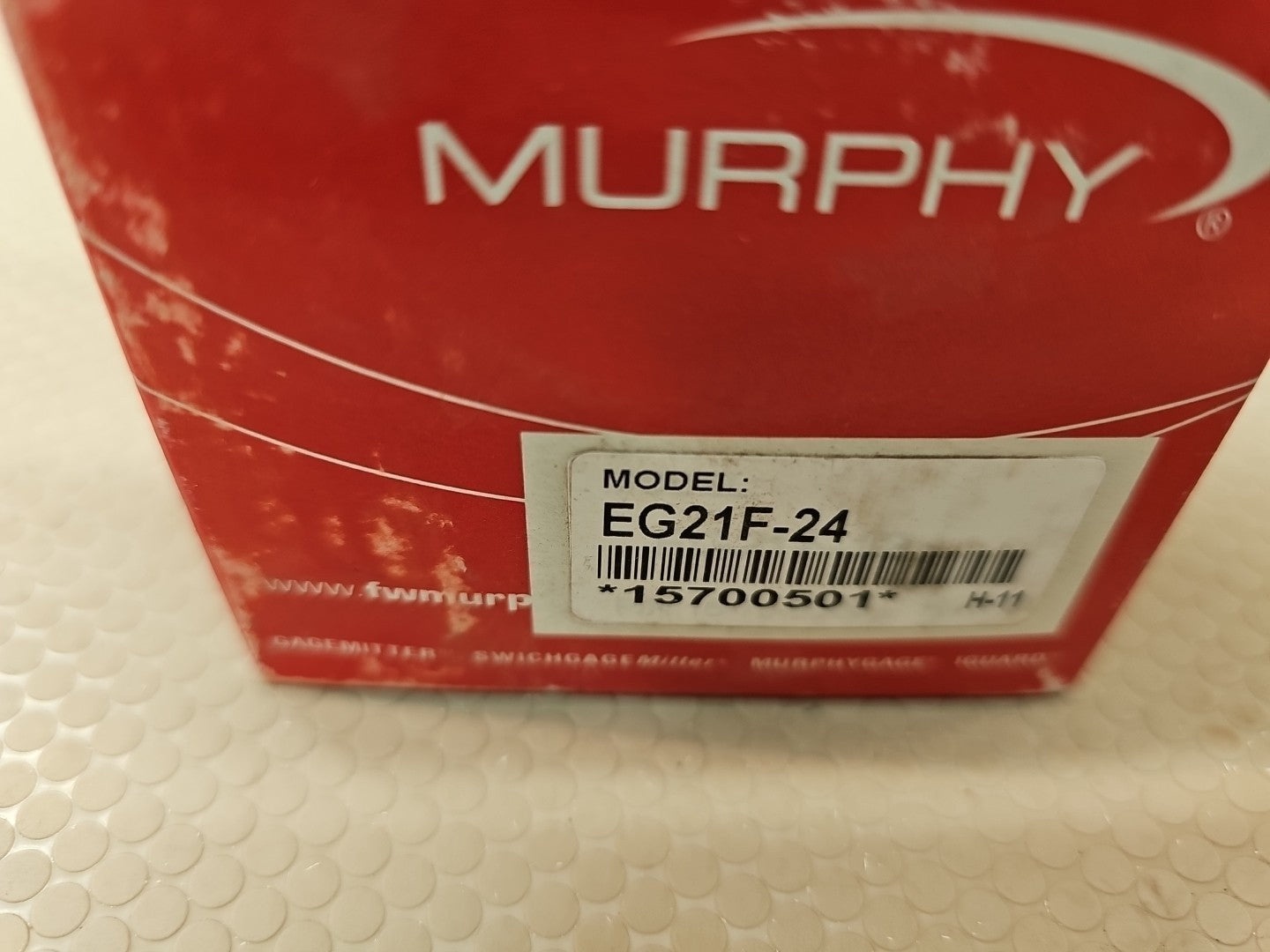 Murphy EG21F-24 Electric Temperature Gauge PN 15700501 NEW