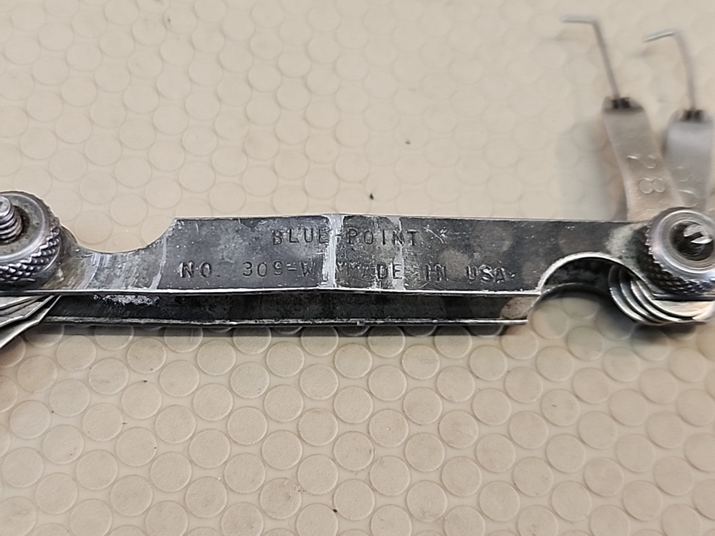 Vintage Blue Point by309-w Spark Plug Gap Gauge Tool Made In USA