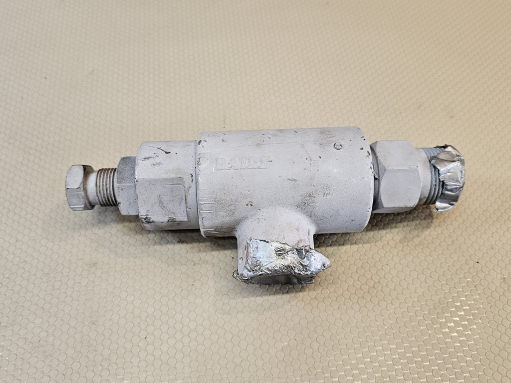 Baird Relief Valve 15-115GPM 500-3000psi 1" Port set@ 3100 *TESTED & PASSED*