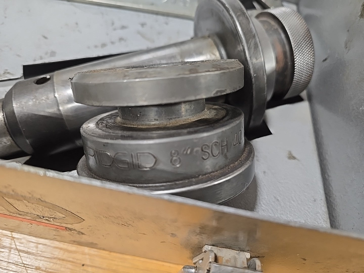 RIDGID 918 8”-12” Roll Set For Hydraulic Groover Rigid 300 Pipe Threader.