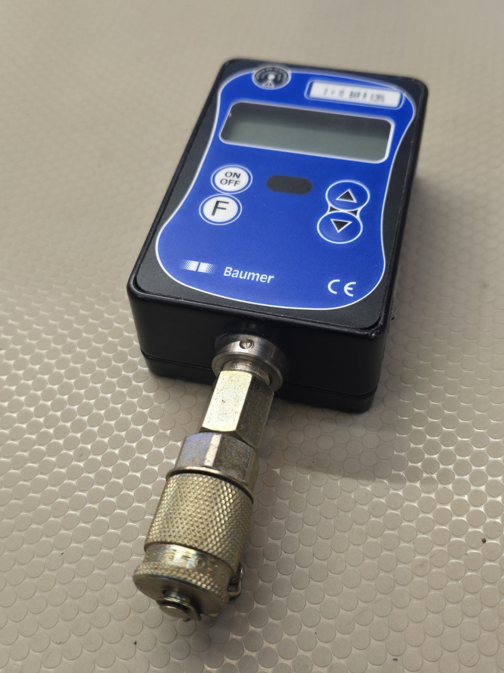 Baumer BARFLEX electronic digital pressure gauge 0 + 10 Bar R 0.25%