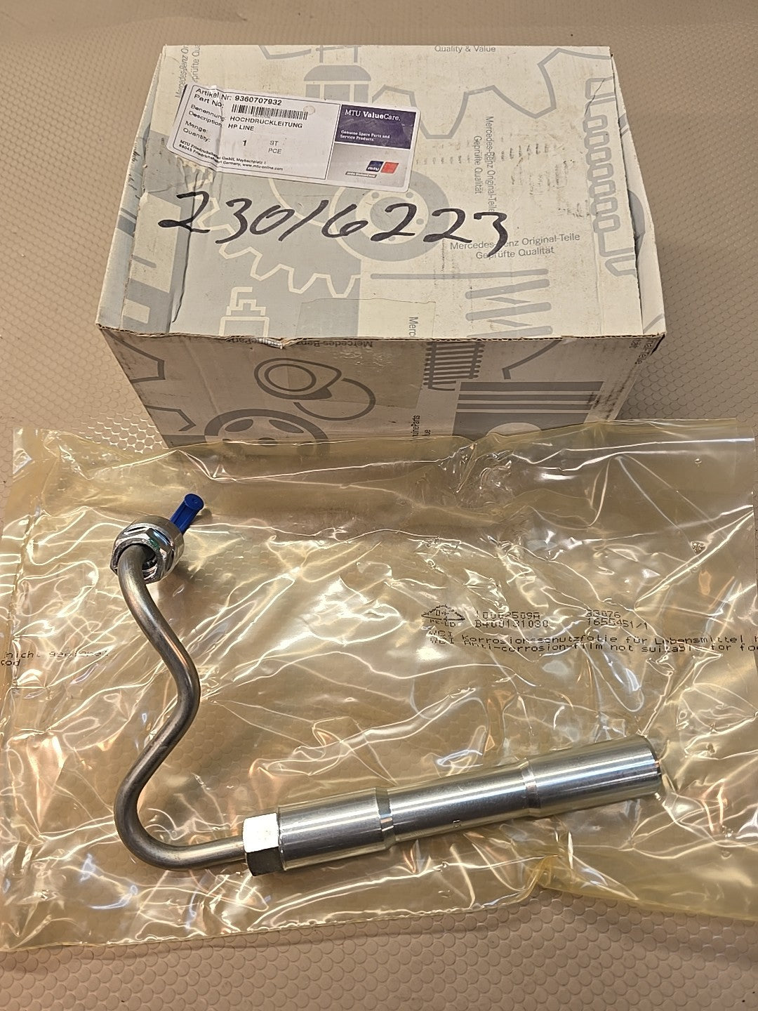 Mercades OEM DETROIT DIESEL HIPRESS LINE DDE A9360707932 NEW