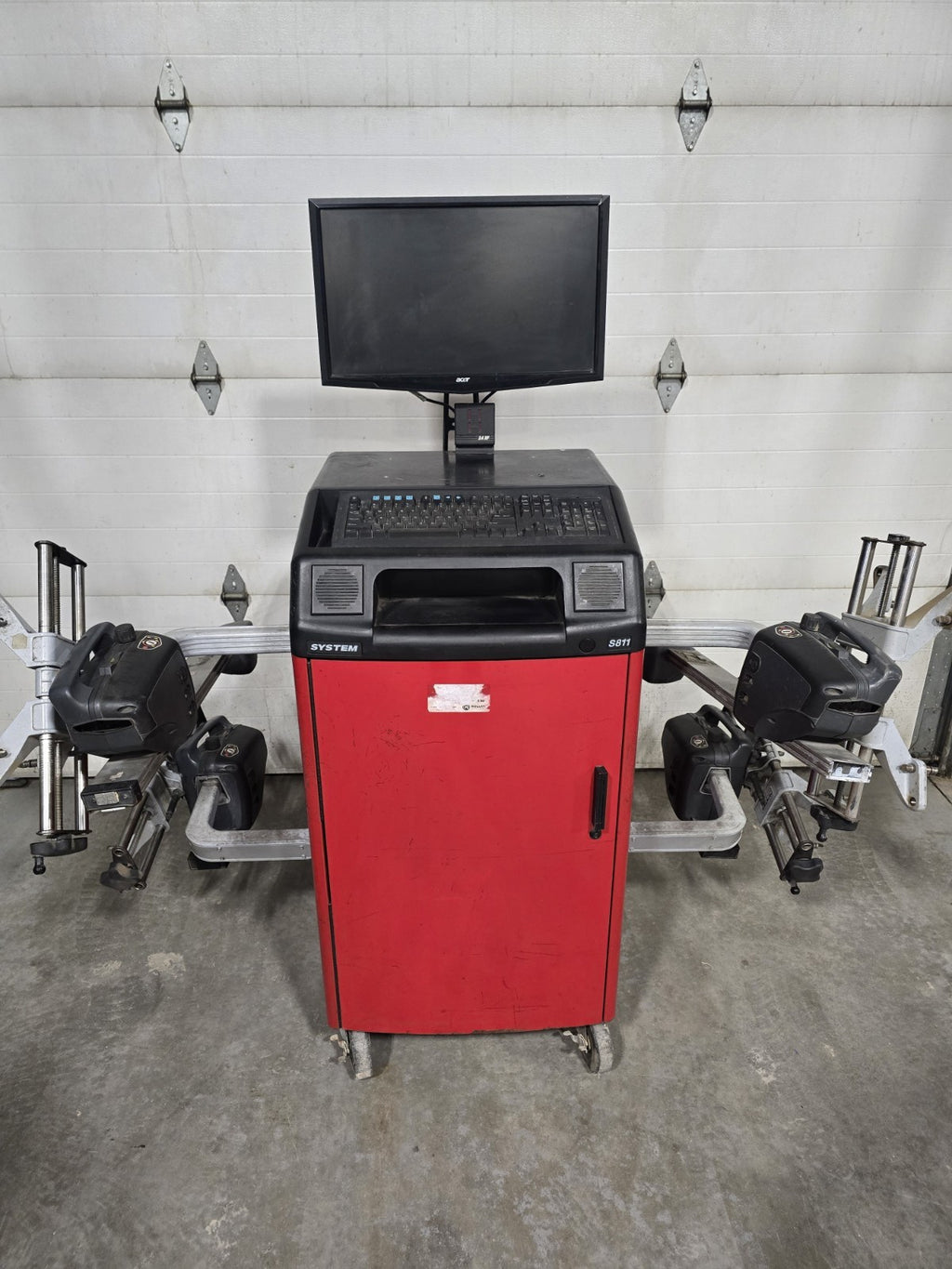 Hunter S811 Computerized Wheel Alignment System with Monitor, and PC, FULL SET