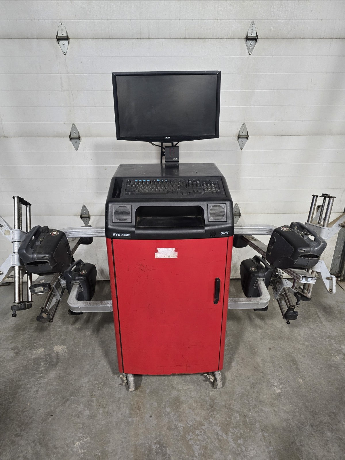 Hunter S811 Computerized Wheel Alignment System with Monitor, and PC, FULL SET