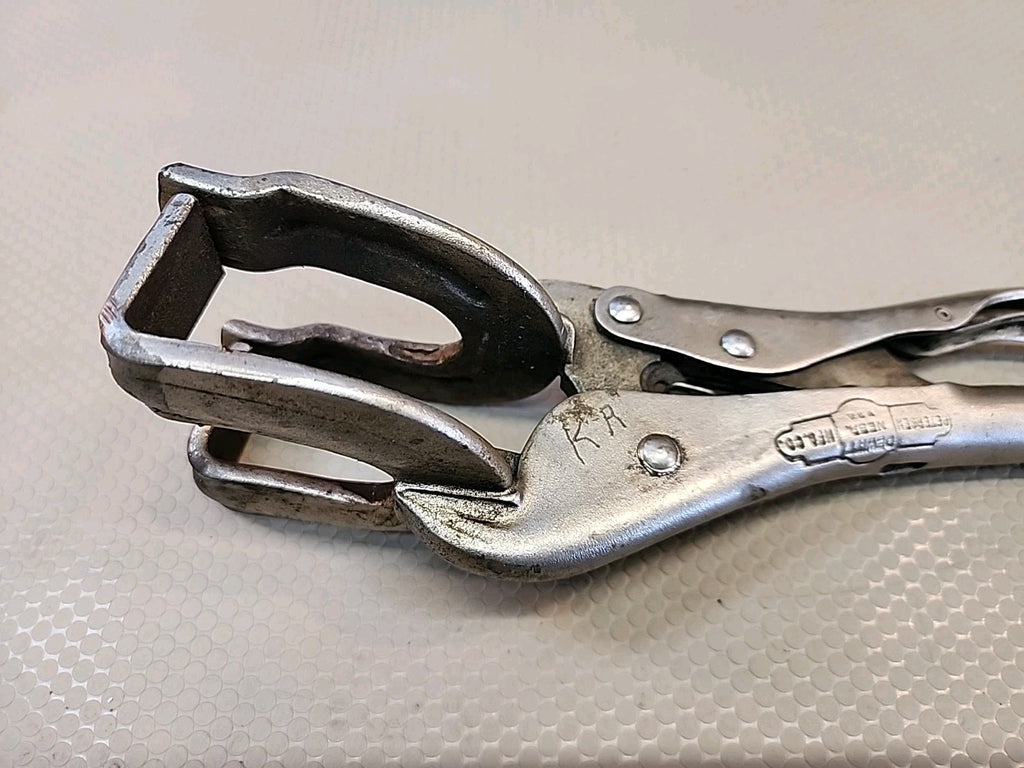 Petersen Dewitt Vise Grip 9R Locking Welding Clamp Pliers USA Vintage