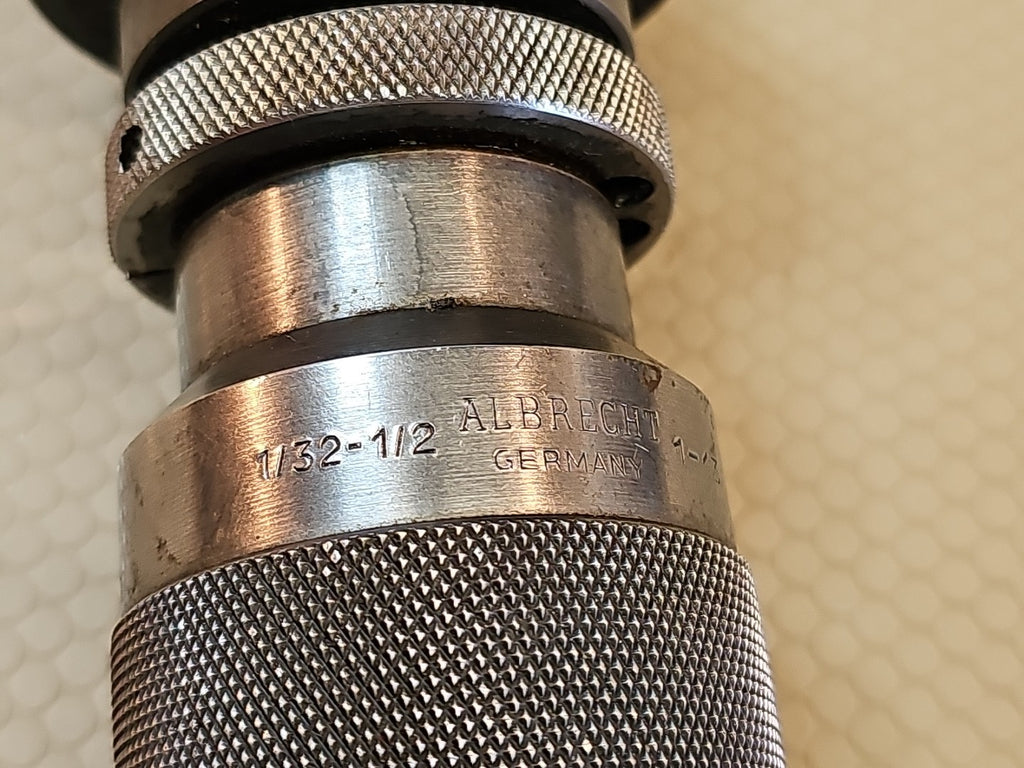 Albrecht 130 Keyless Drill Chuck 1/32" - 1/2", 1-13mm Capacity CAT40 *LIGHT USE!