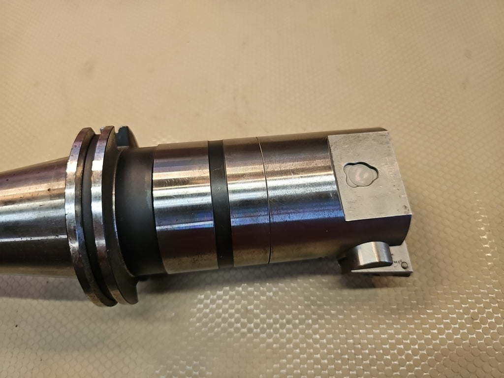 URMA Fine Boring Head Ø3.425–4.567" Swiss Made Precision Tool Holder CAT50 $5K