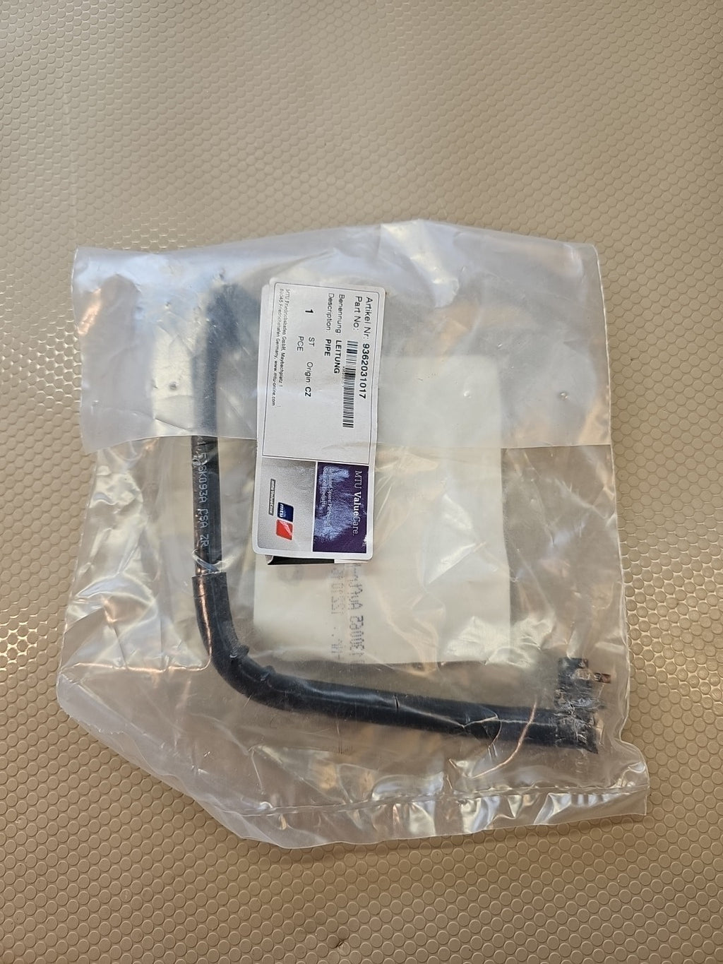 Detroit Diesel A9362031017 EGR Cooler Vent Line
