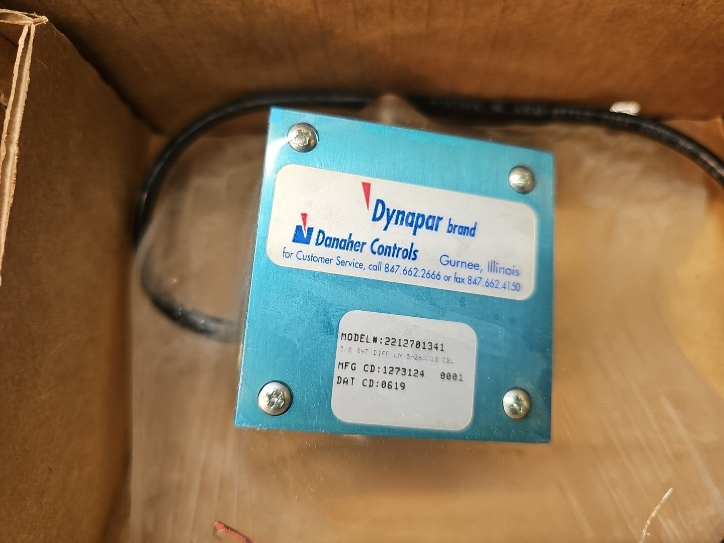 Dynapar 2212701341 Incremental Brand Encoder | 3/8" Shaft | 5-26V 
