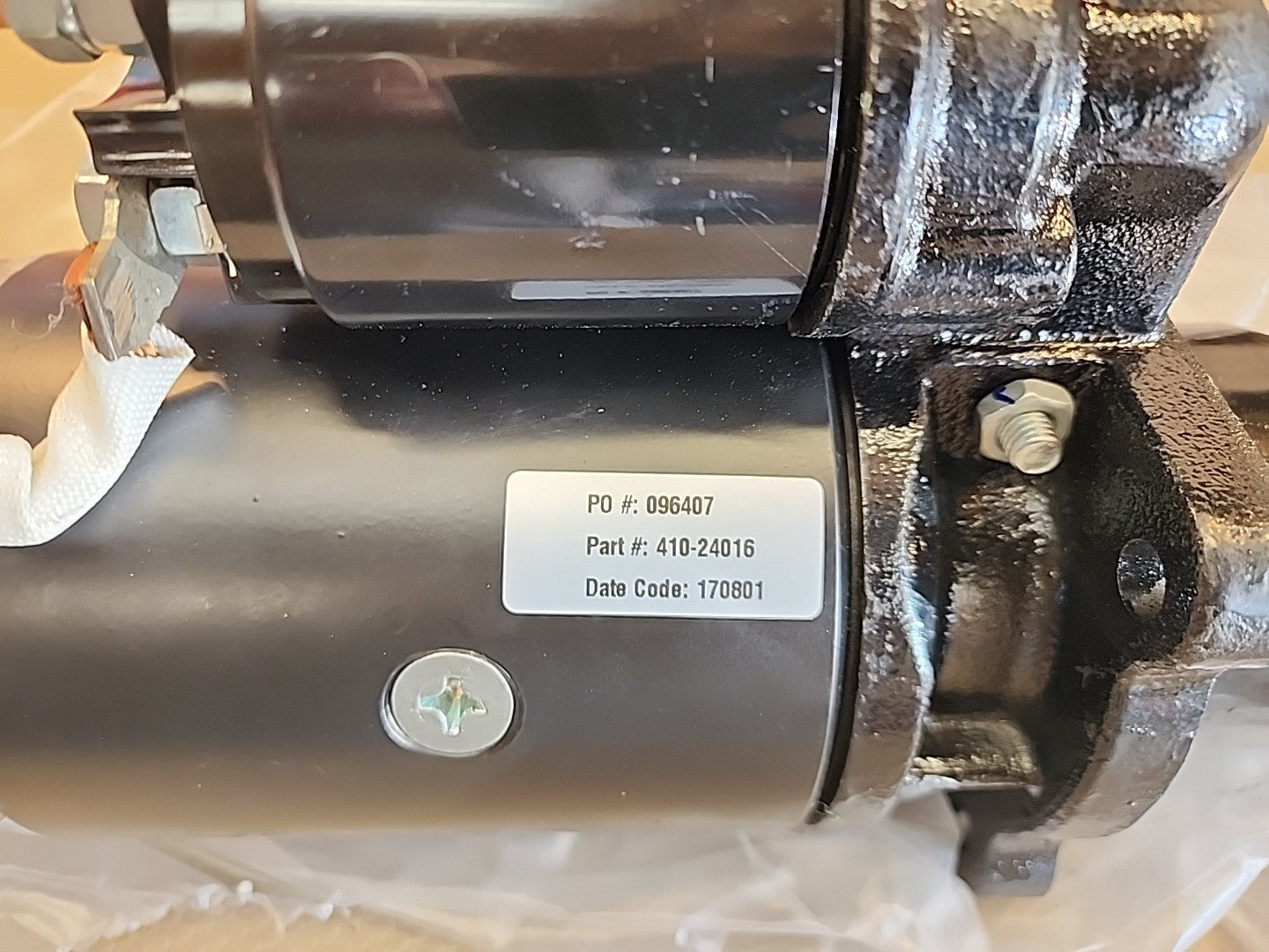 J&N 410-24016 Starter 24V, 9T, CW, DD, 4kW