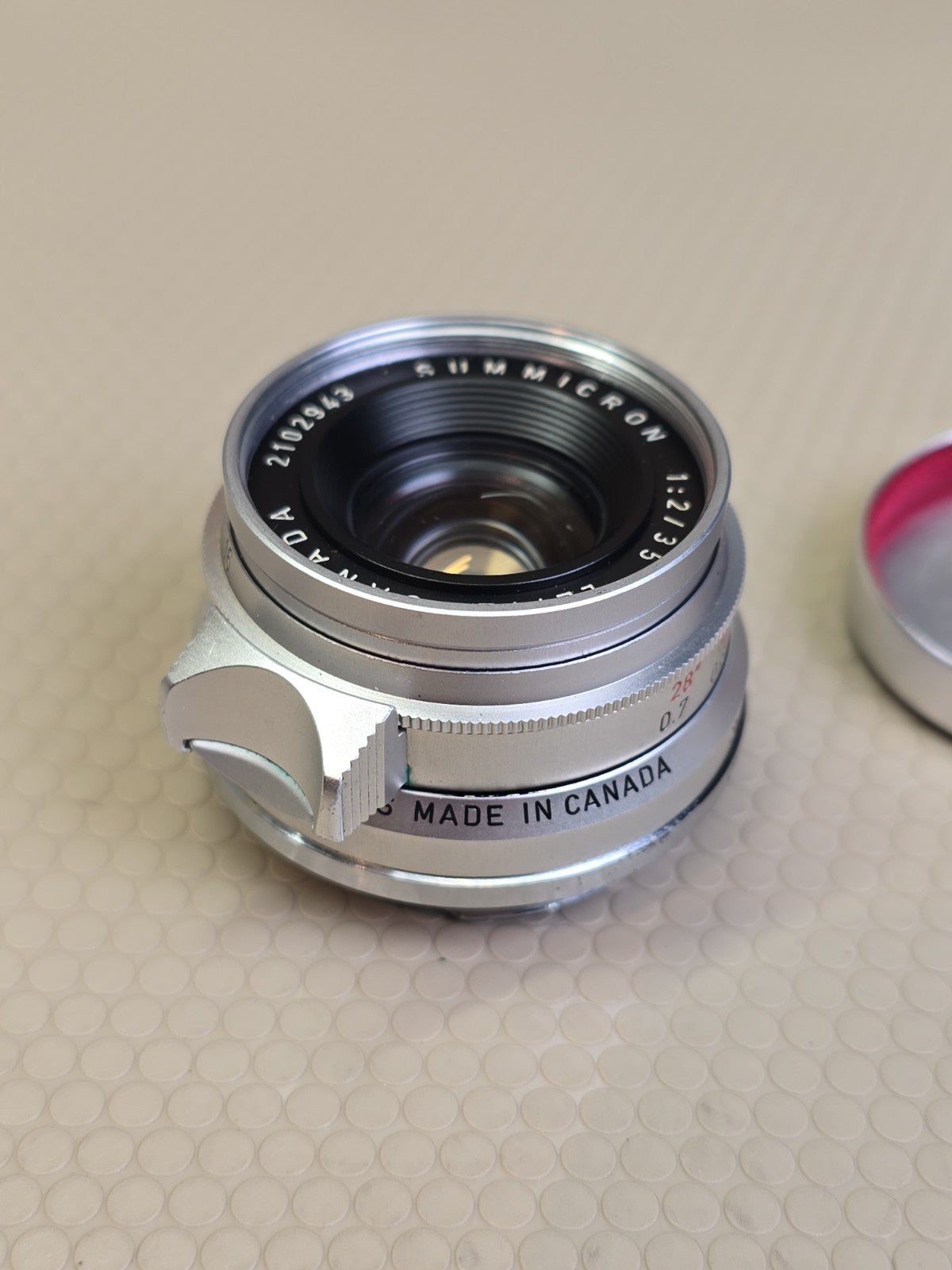 Leica 35mm f2 Summicron V1 8-Element Canada - RARE LENS - US Seller *CLEAN*