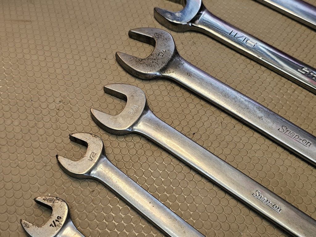 Snap-on OSH707B 12 Point Combination Wrench Set 7-Piece 3/8"-13/16"