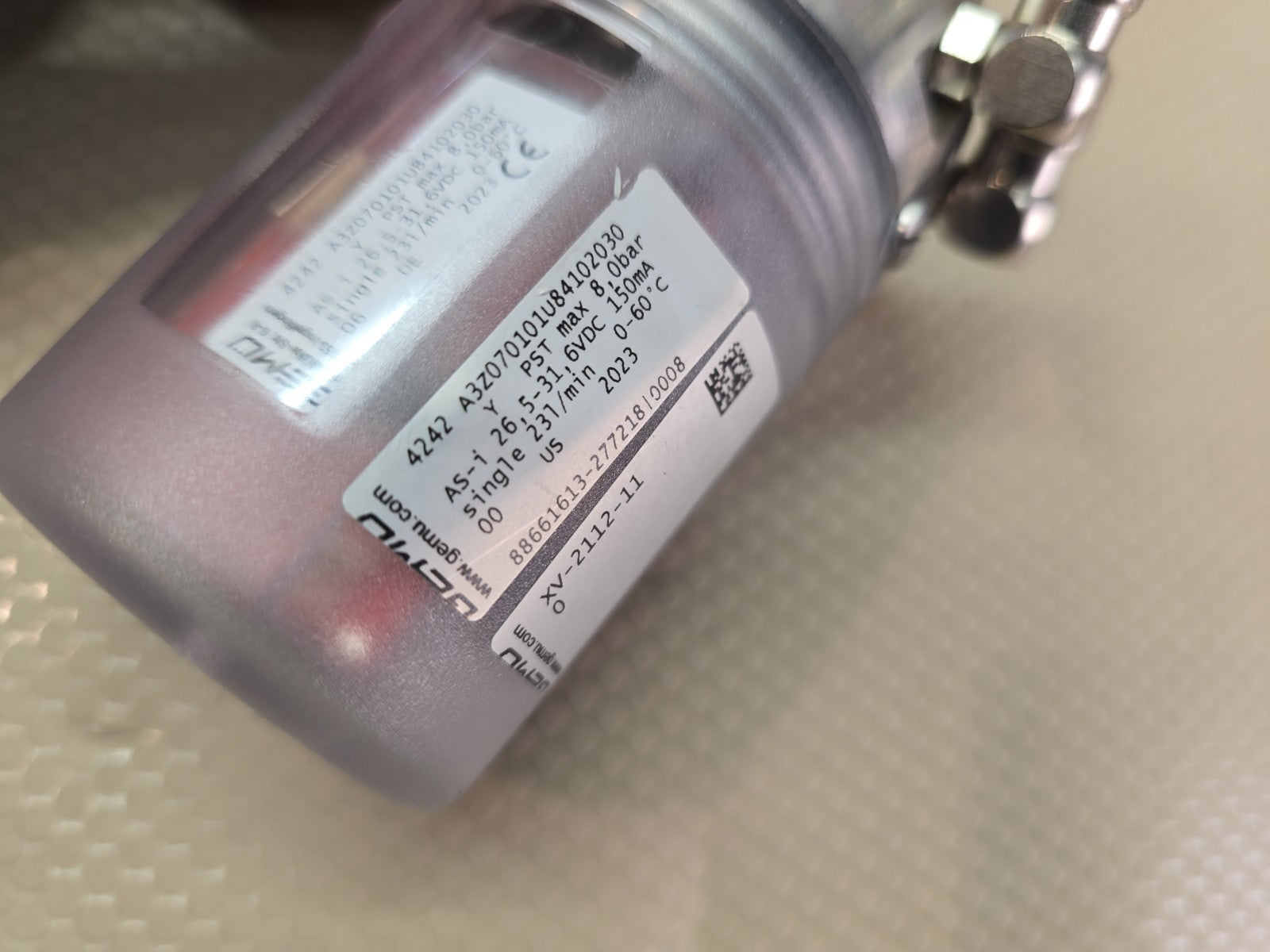 GEMU 4242 Combi Switch Box With Pilot Valve