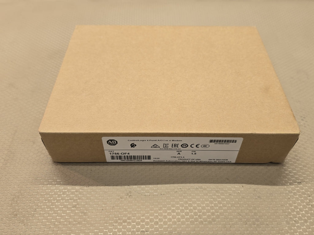 Allen-Bradley 1756-OF4 SER A ControlLogix 4 Point Analog Output Module FW 1.5