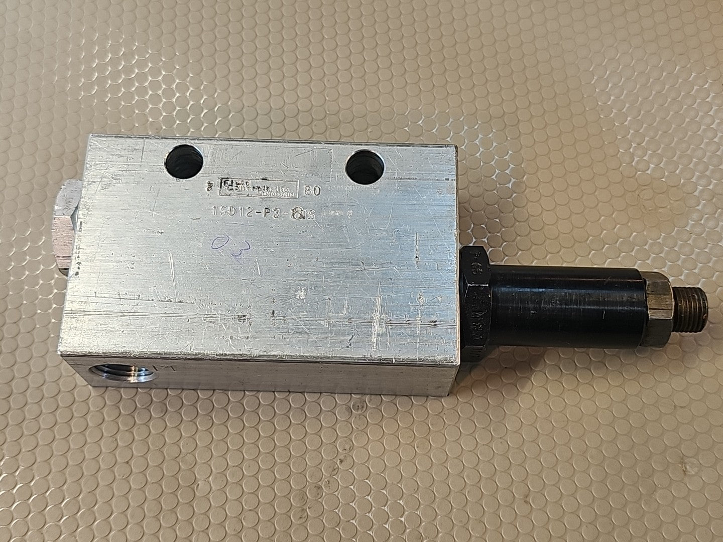 Fluid Controls Inc. Valve 1SD12-P3-6S Regulating Fluid Pressure Valve