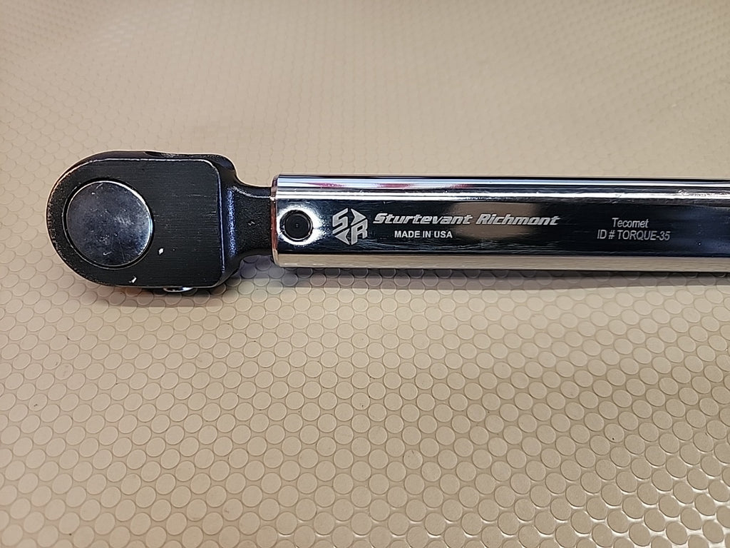 STURTEVANT RICHMONT LTCR 150-750 IN. LBS 17-85 Nm 3/8" SERIES TORQUE WRENCH 