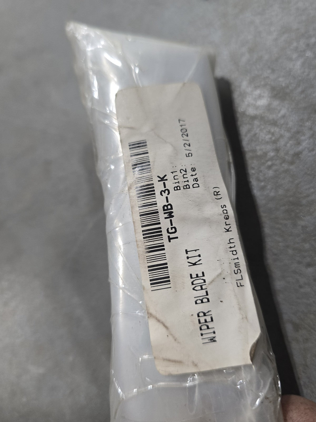 FLSmidth Krebs TG-WB-3-K Industrial Wiper Blade Kit New