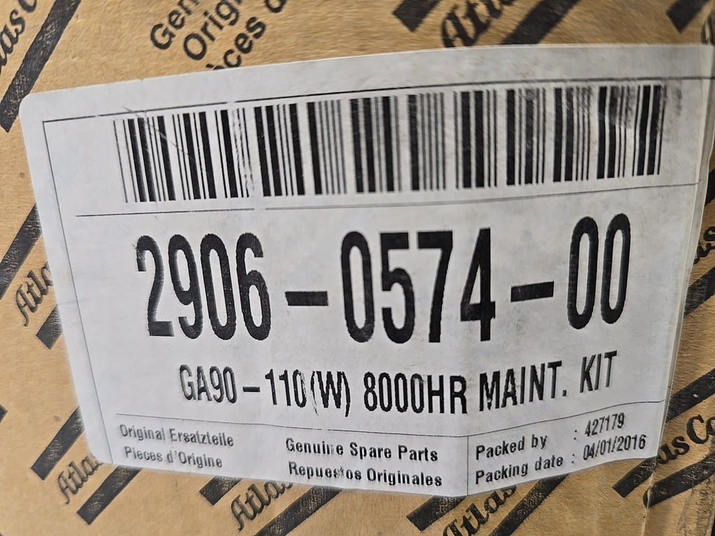 OEM Atlas Copco Service Kit  2906-0574-00 INGERSOLL RAND $8600 MSRP Genuine OEM
