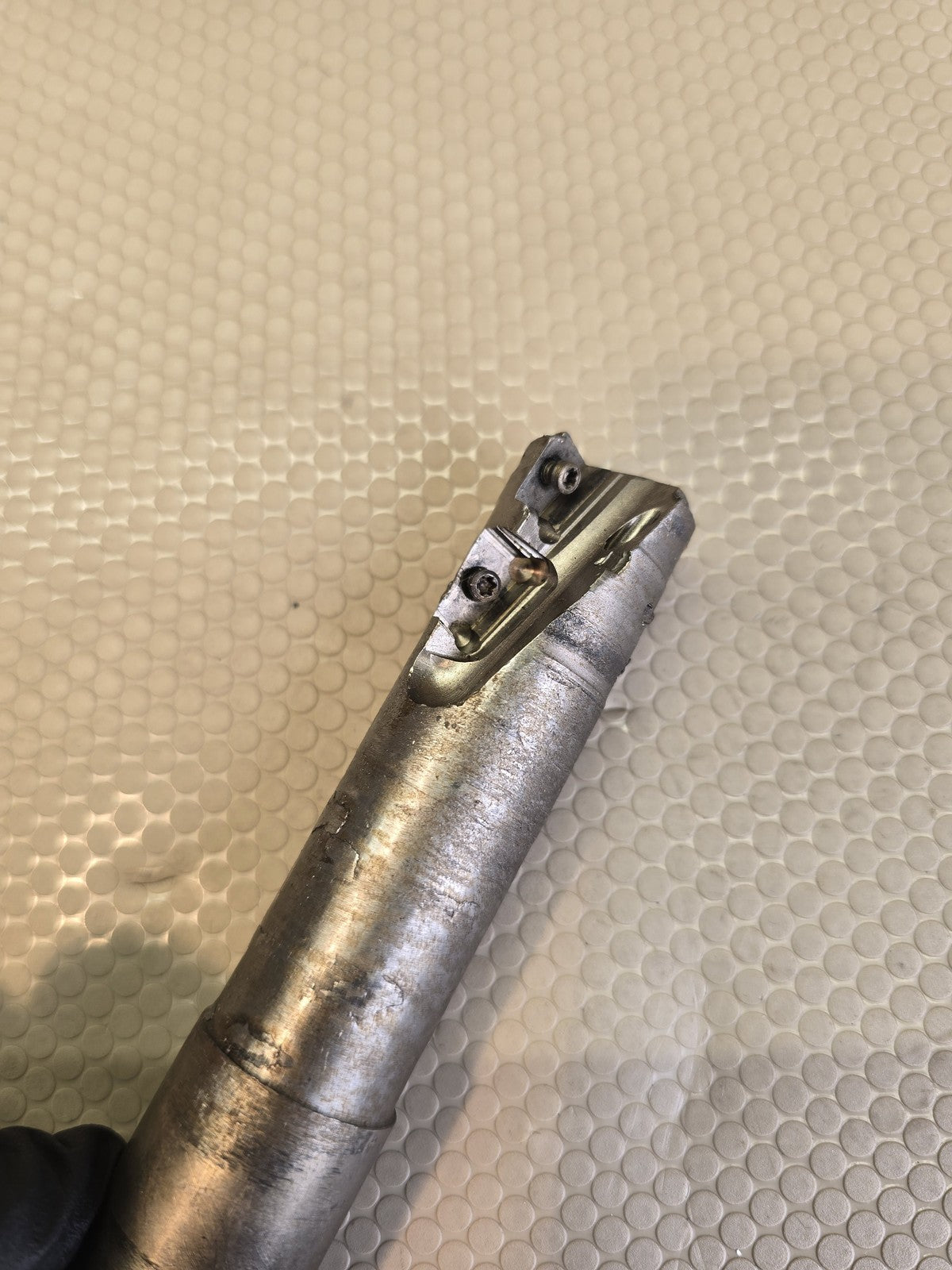 Indexable End Mill Holder 2-Insert Weldon Shank Milling Cutter Tool