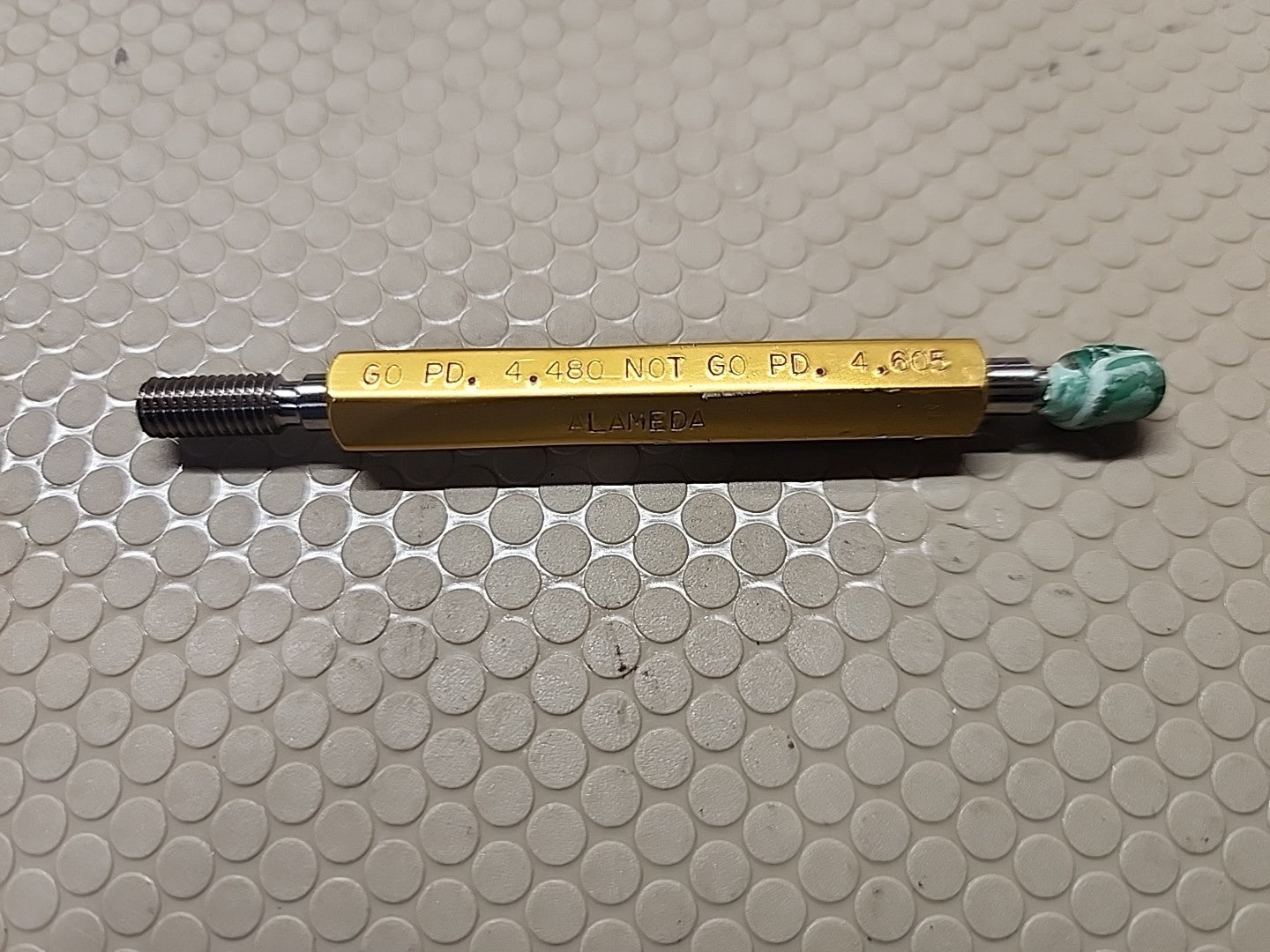 Alameda 4.480 -4.605 Thread Plug Gauge Go & No Go 
